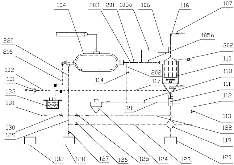 A processing system for the integrated production of α-hemihydrate gypsum with rotary autoclaving and drying