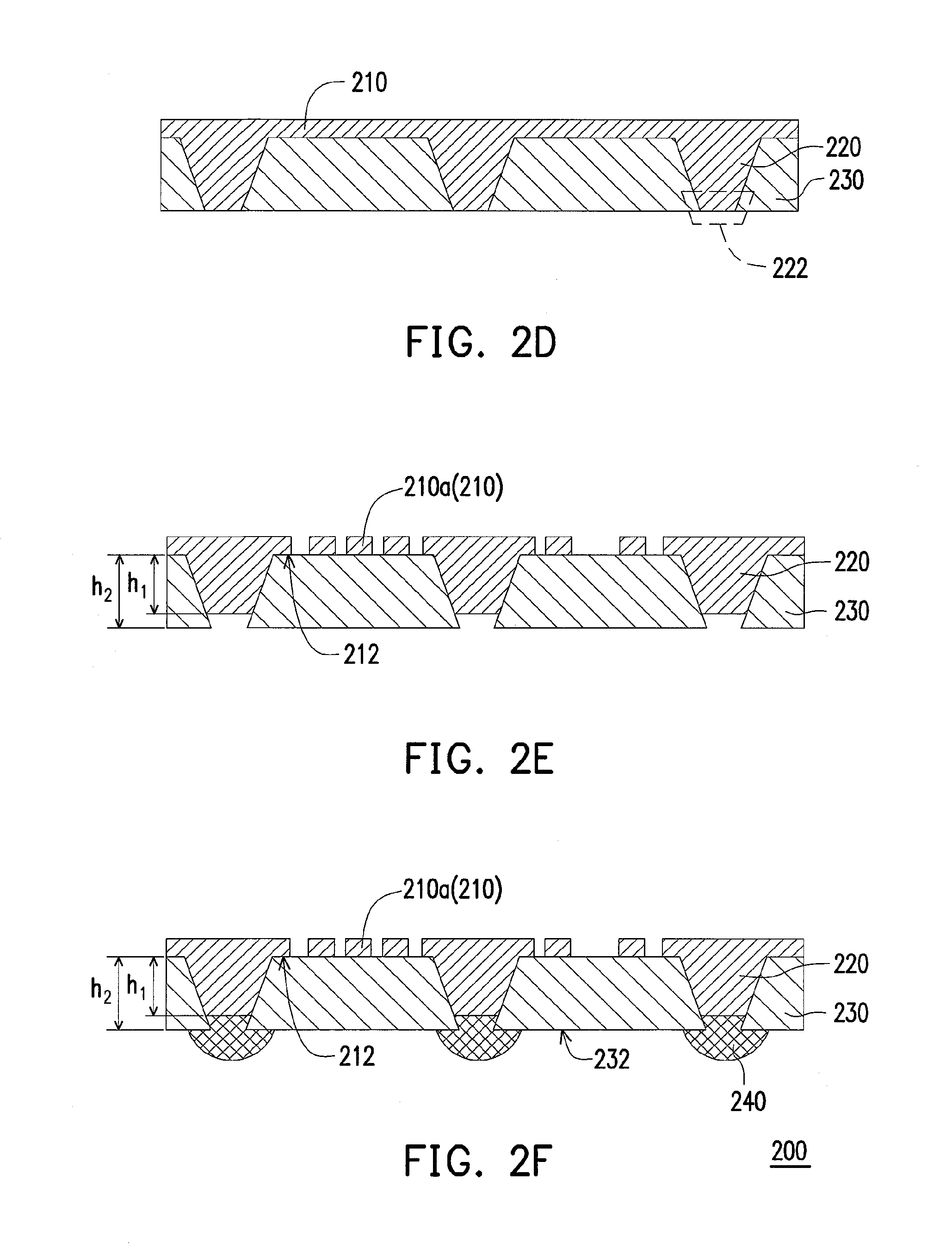 Method for fabricating circuit board structure with concave conductive cylinders