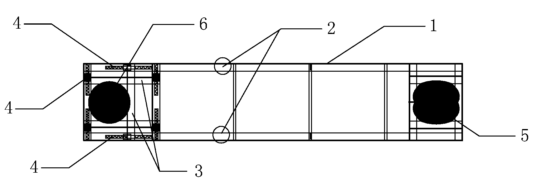 Hanger for mounting universal shaft of vertical mill and application method of hanger