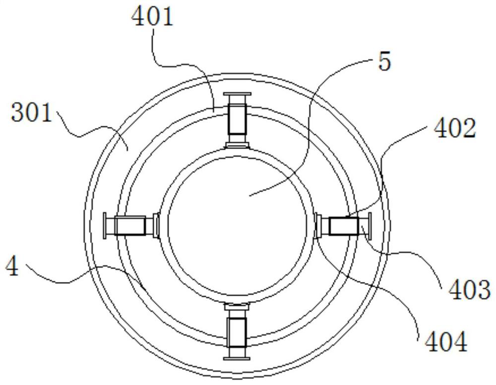 A tank surface detection device with multi-stage angle adjustment function