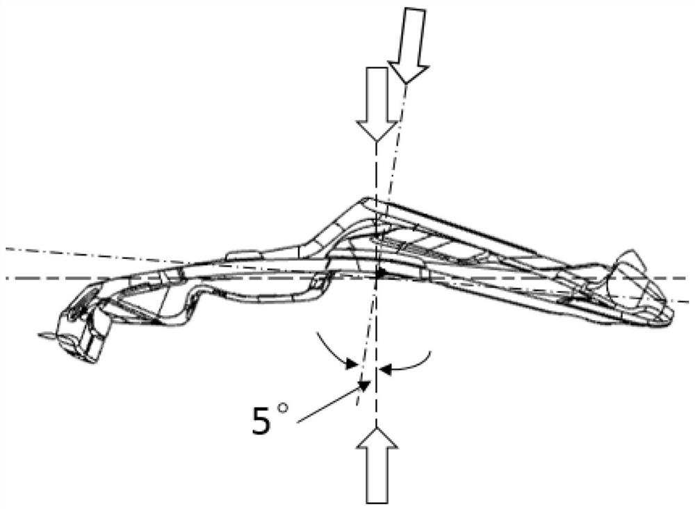 A molding process of automobile tail lamp seat plate