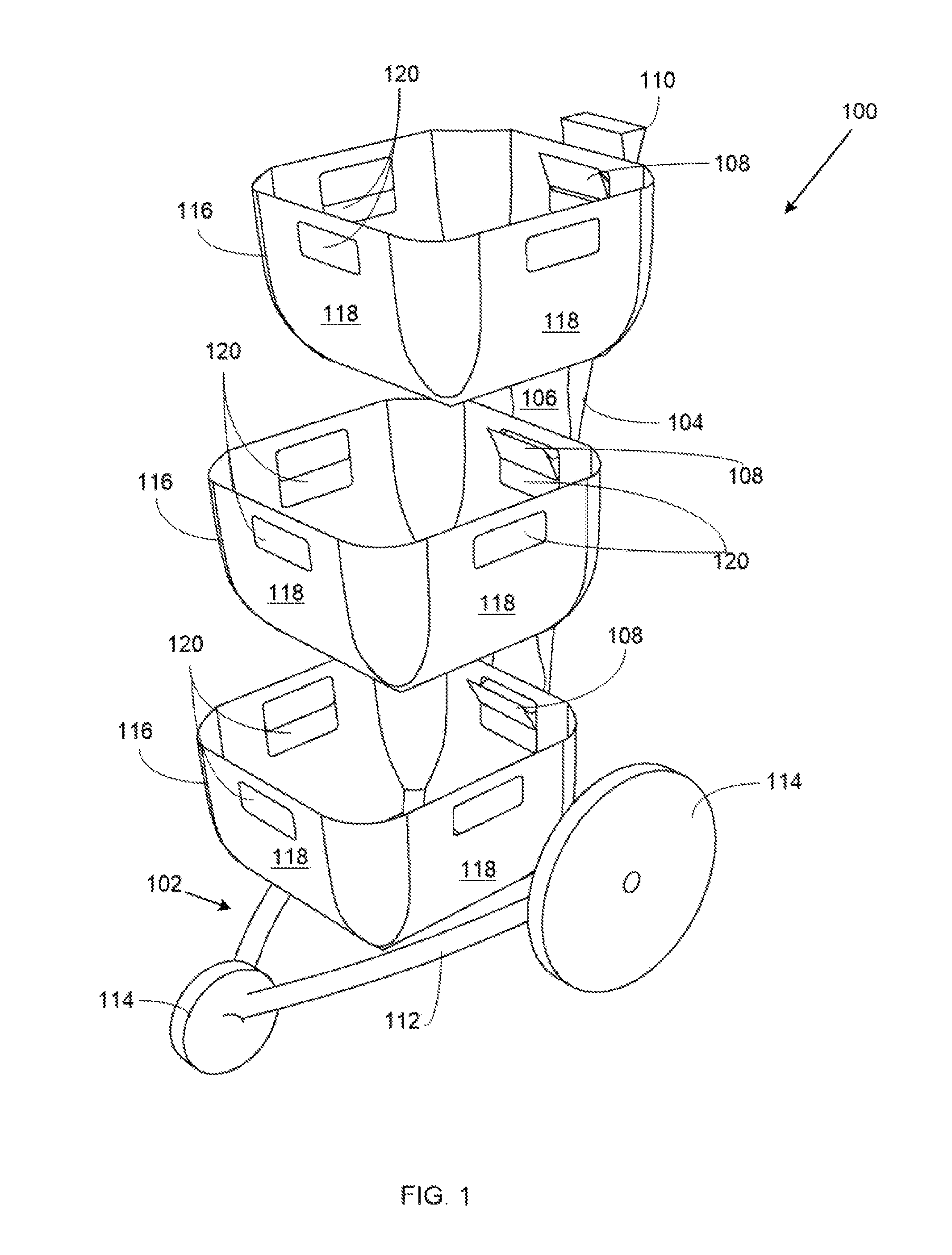 System and method for containing items