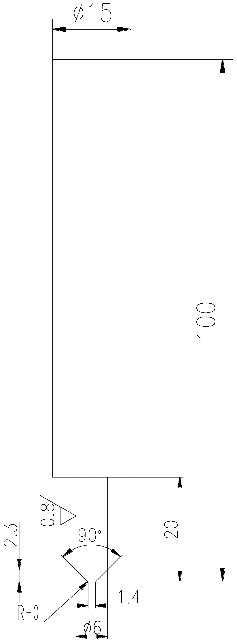 Method for Automatically Machining 90° Inner Hole Sealing Groove by Digital Milling Machine Tool