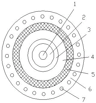 Home-entrance connected optical cable