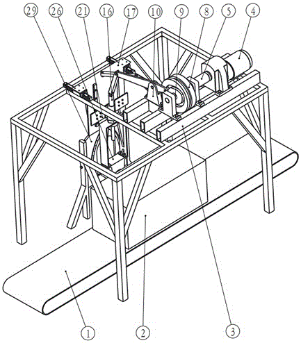 Automatic turn-over machine for lead-acid storage battery