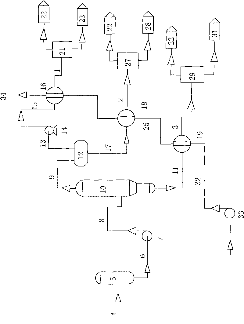 Heavy paraffin oil solvent deasphalting process for reducing recycle ratio of coking unit