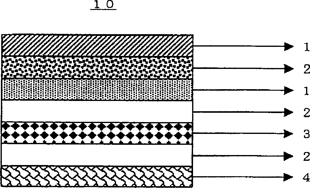 Sheet for repairing and reinforcing concrete structure and repairing and reinforcing method thereof