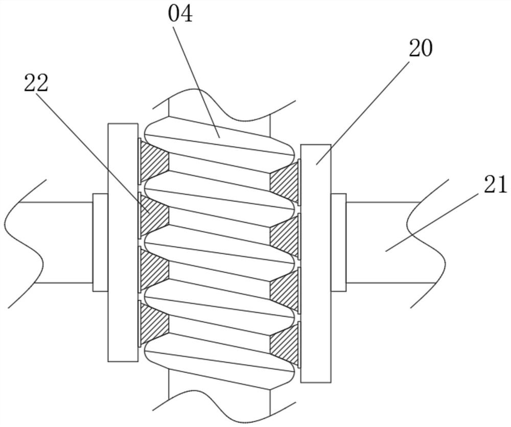 Decontamination device for metal screw production