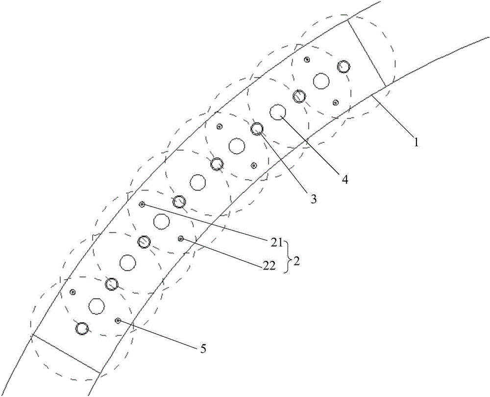 Prefabricated assembly well wall structure and construction method thereof