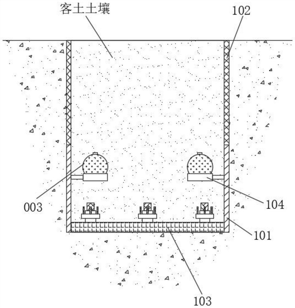 Water-retaining and sand-fixing method for desertification soil treatment