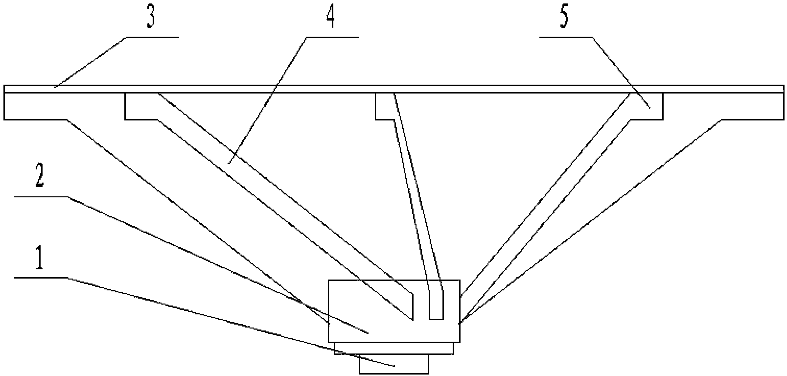 Inverted umbrella-shaped impeller