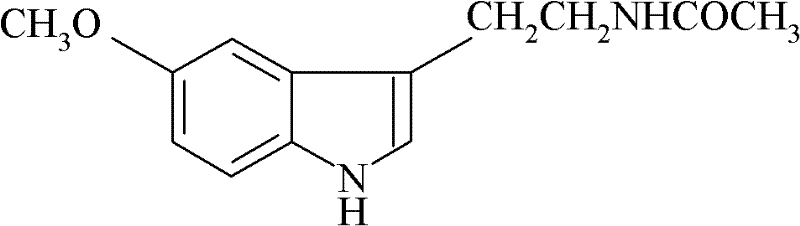 Preparation method of N-acetyl-5-methoxytryptamine