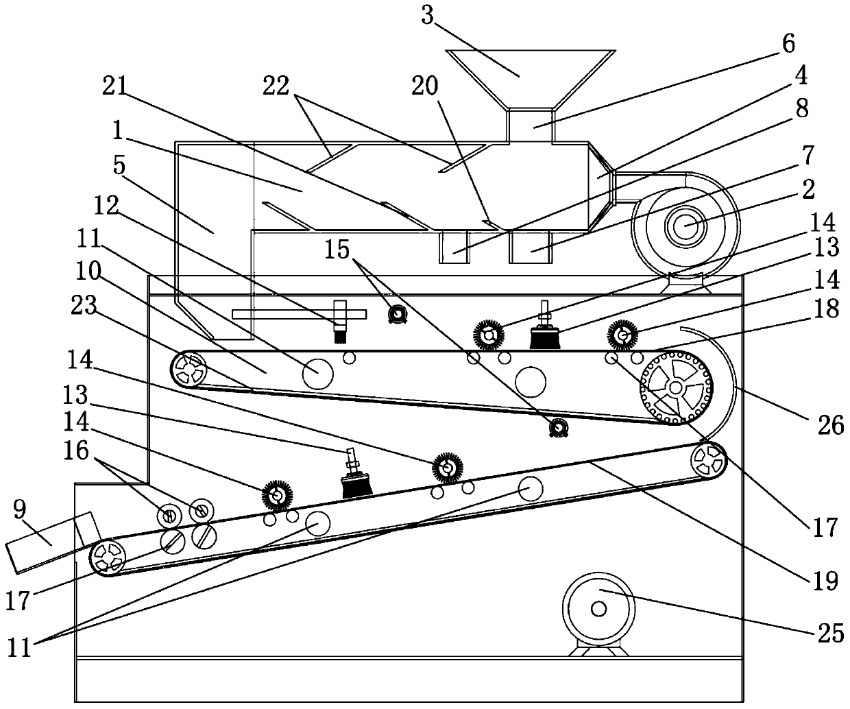 Automatic coin sorting machine