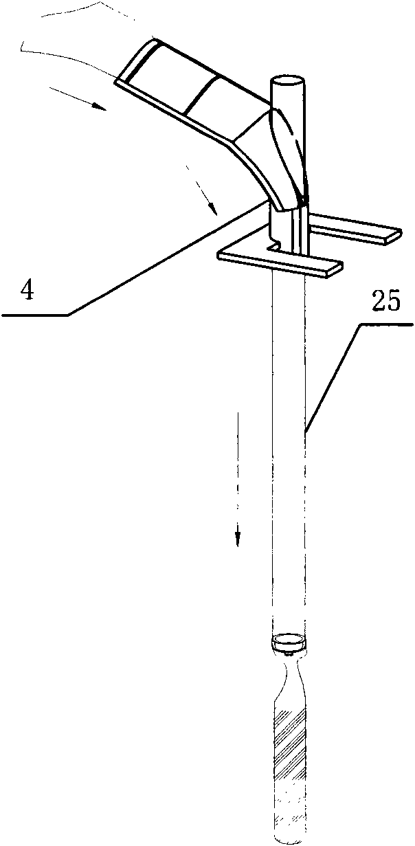 Automatic packaging machine for emulsion explosive cartridge