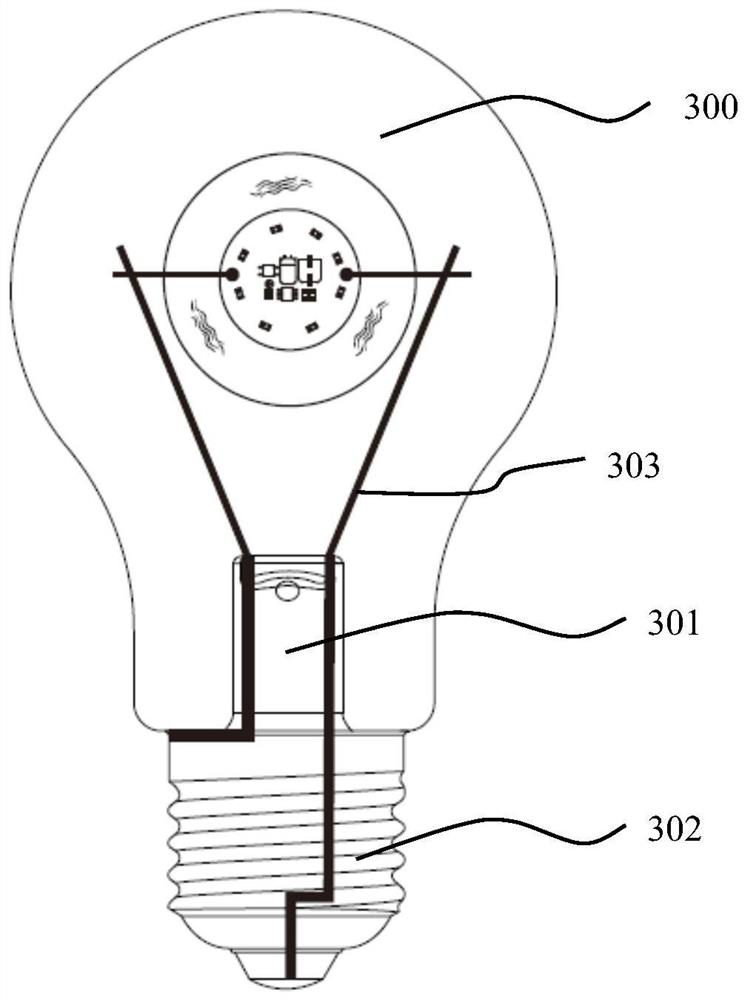 Light-emitting device and bulb