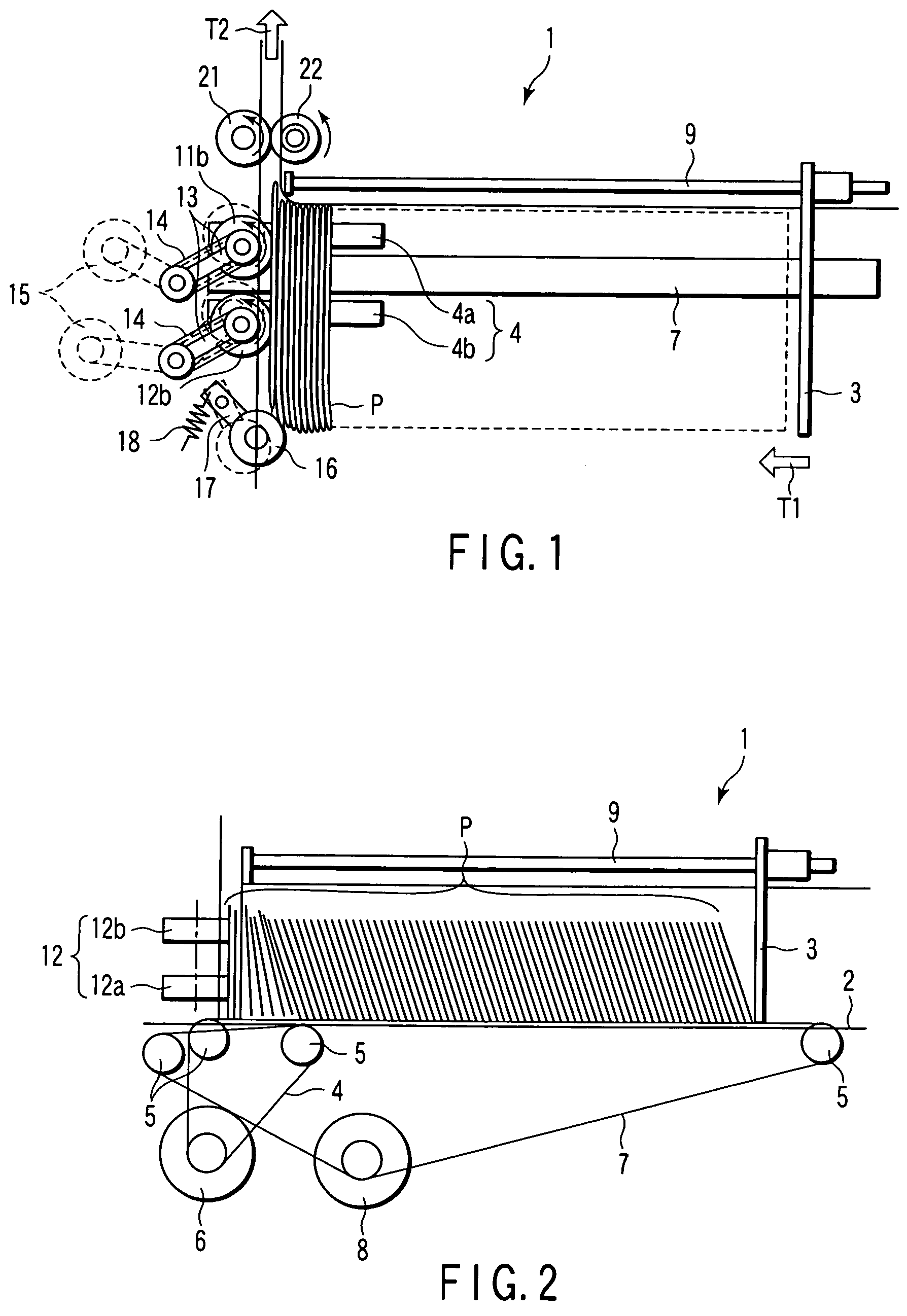 Paper sheet take-out apparatus