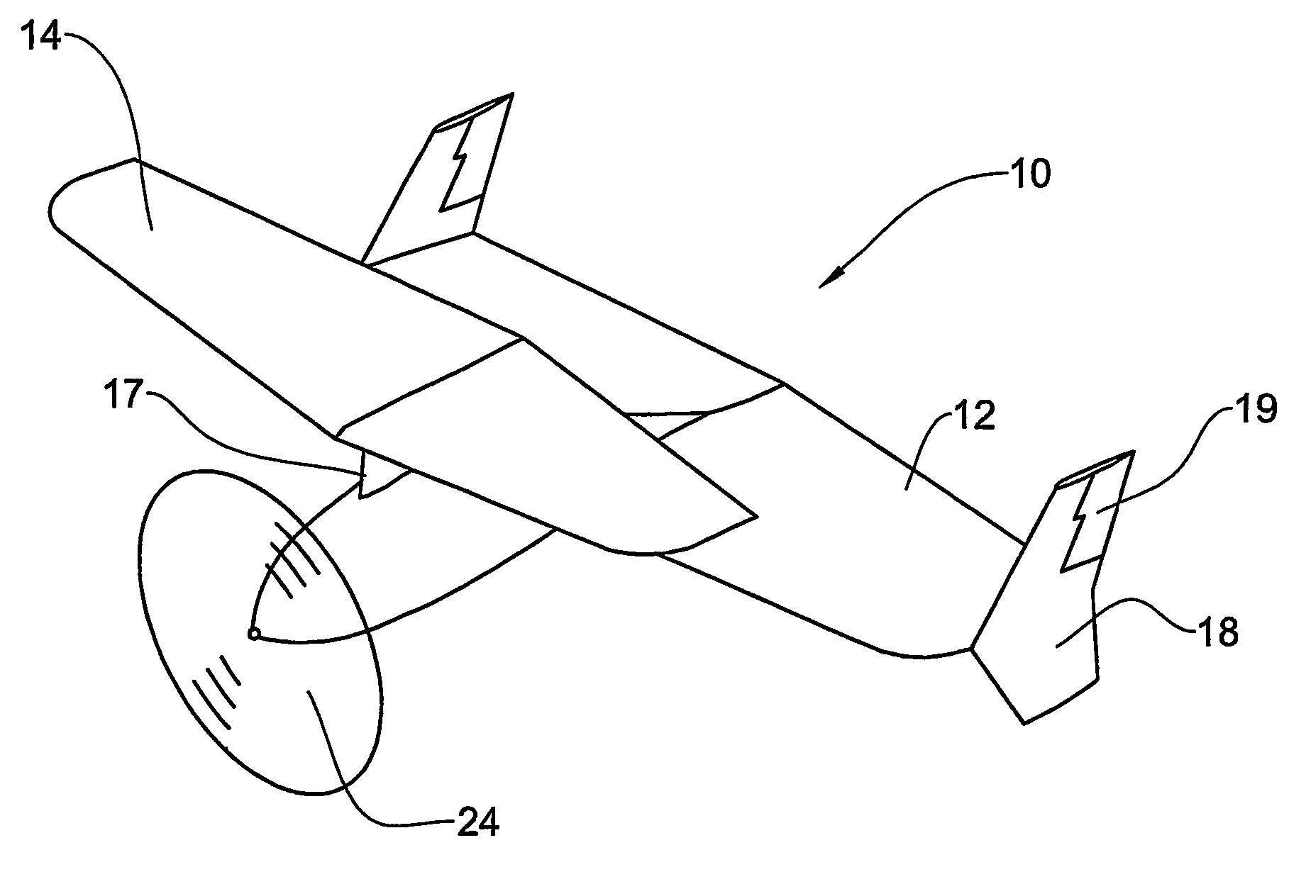 Aircraft configuration for micro and mini UAV