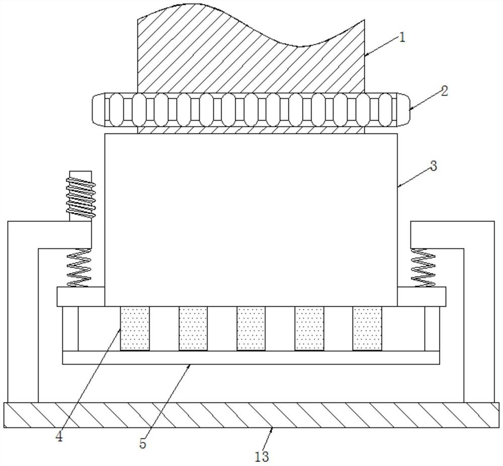 Agricultural fertilization equipment that uses gravity to control the amount of entry and exit and spread more evenly