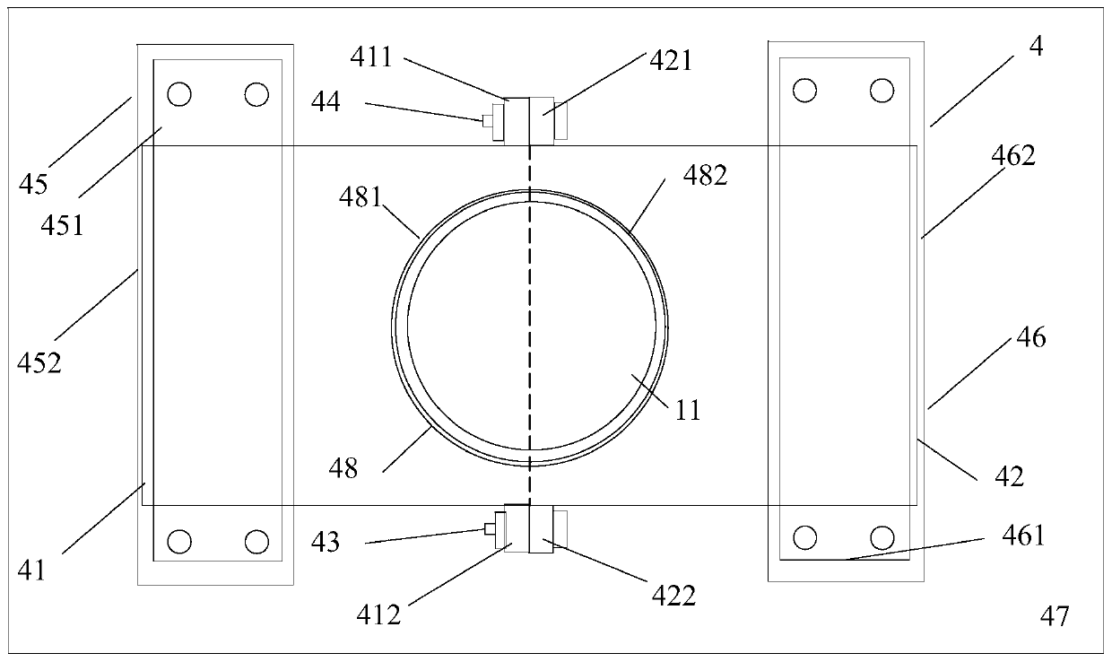 Preparation method of polysubstituted bromofluoro-substituted phenylbenzimidazole compound