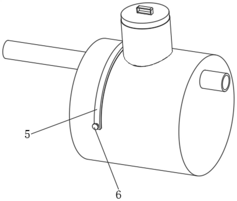 Unpowered anaerobic tank and constructed wetland biodegradation system