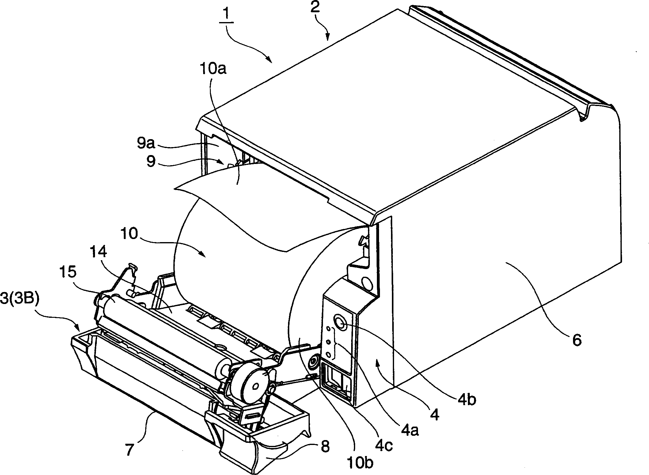 Roll paper printer