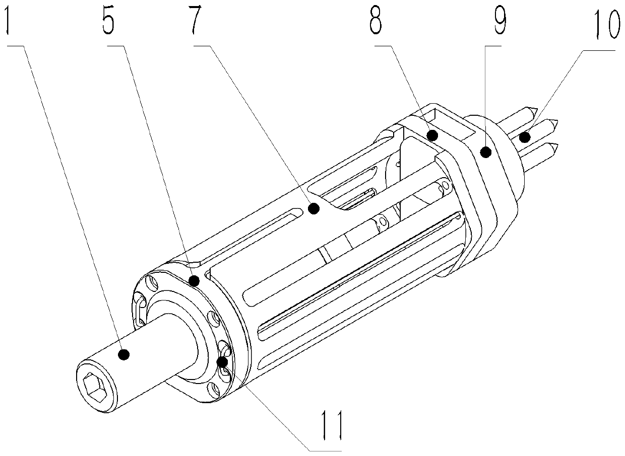 Memory alloy pin puller