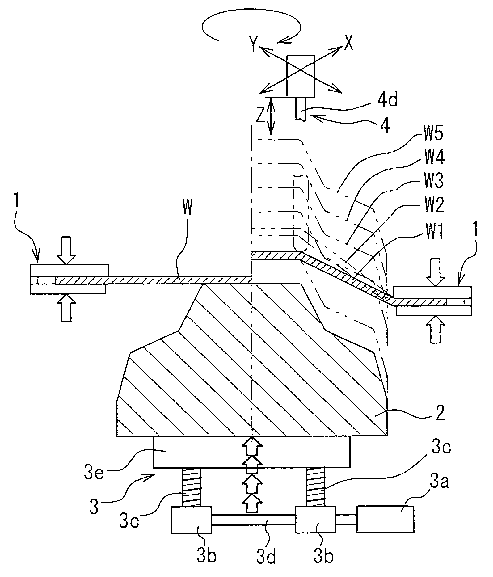 Method and apparatus for forming sheet metal