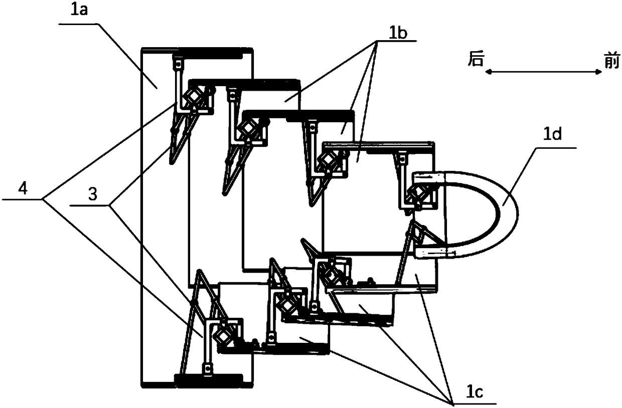 A bionic aircraft deformable nose cone device driven by shape memory alloy