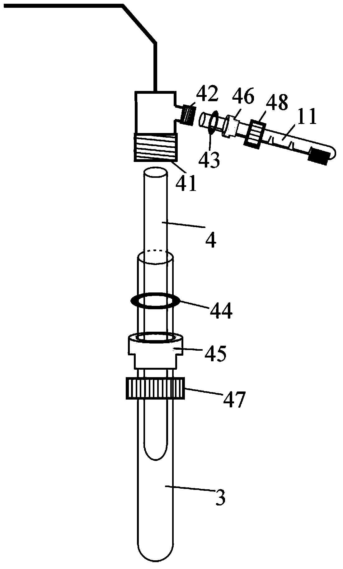 Sample preparation device and sample preparation method for sulfur isotope analysis
