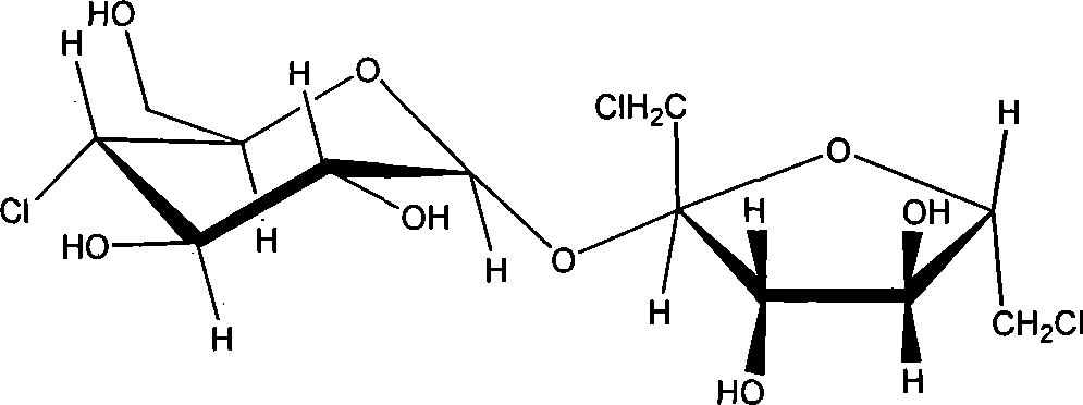Synthesis of trichloio-sugar