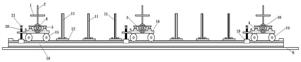 A welding tower assembly tooling