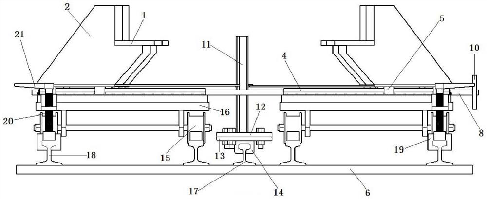 A welding tower assembly tooling