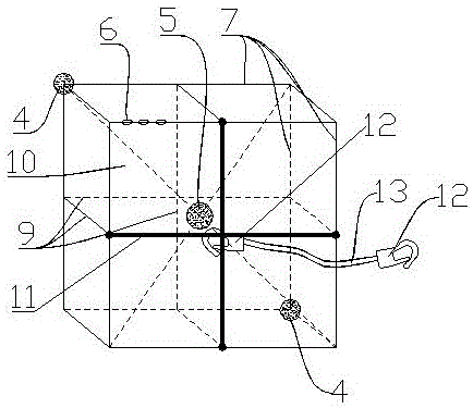 Oil absorption device for ocean oil contamination treatment