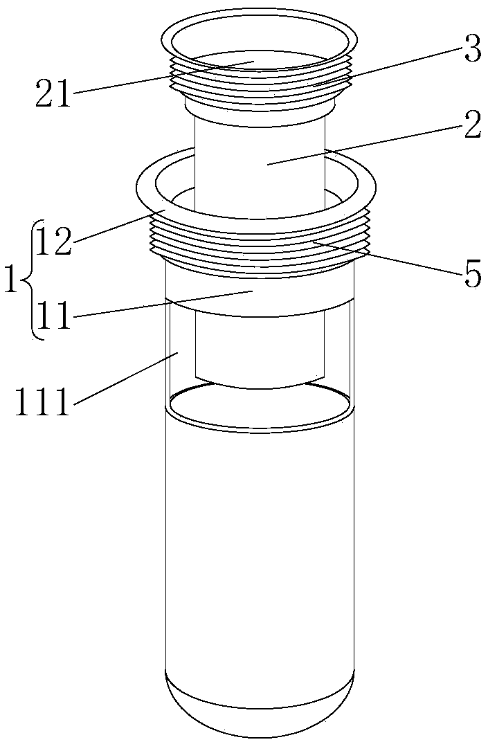 Floor drain core and floor drain