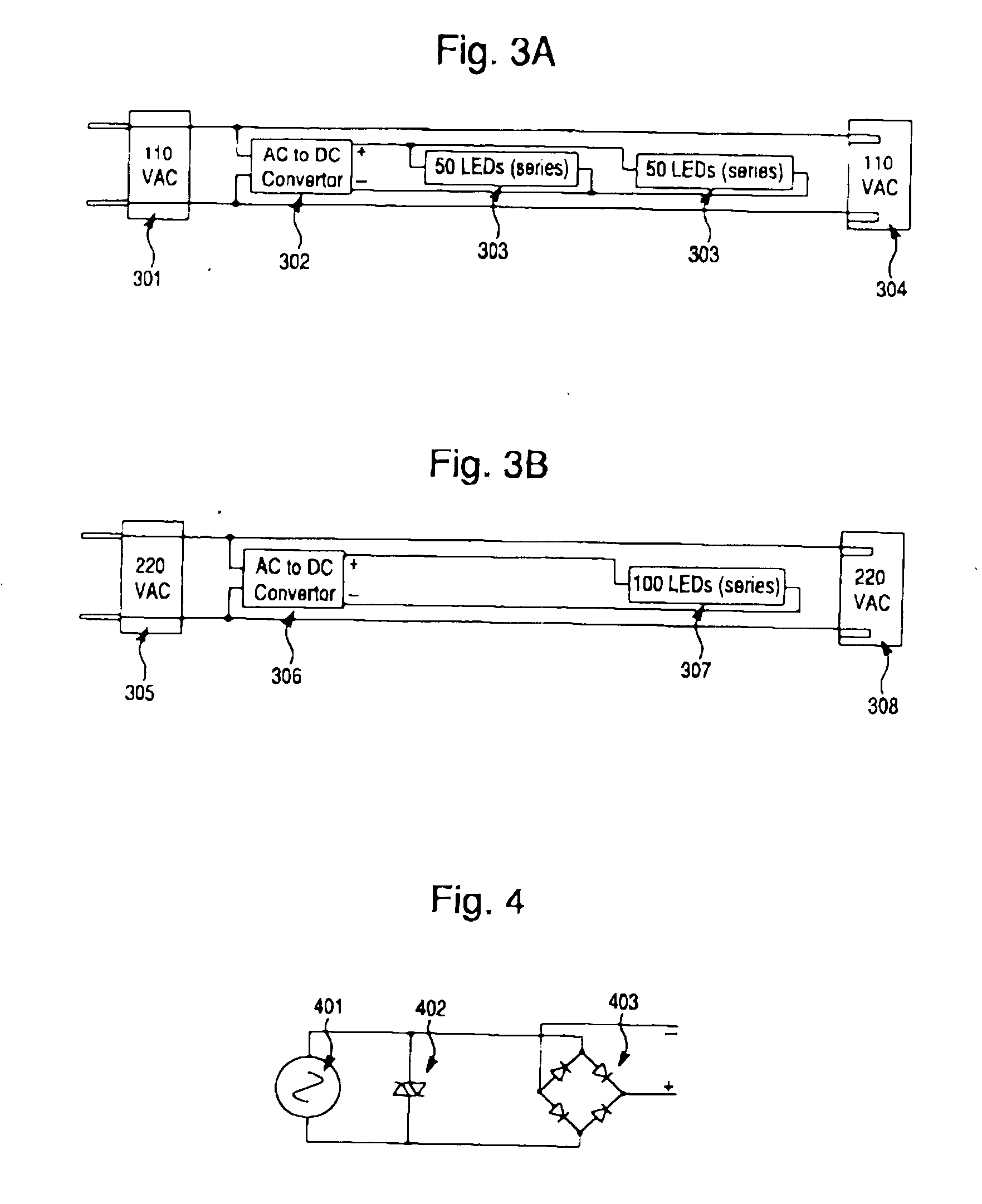 LED light string and arrays with improved harmonics and optimized power utilization