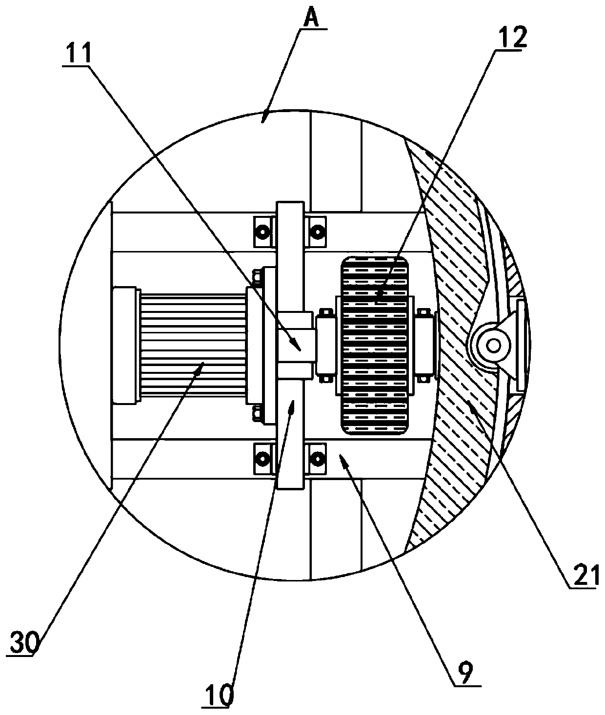 Plane free movement revolving stage wagon for stage performance