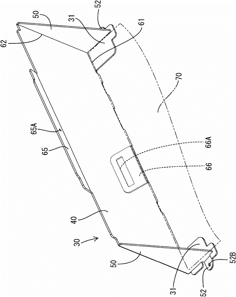 Interior decoration piece of luggage case