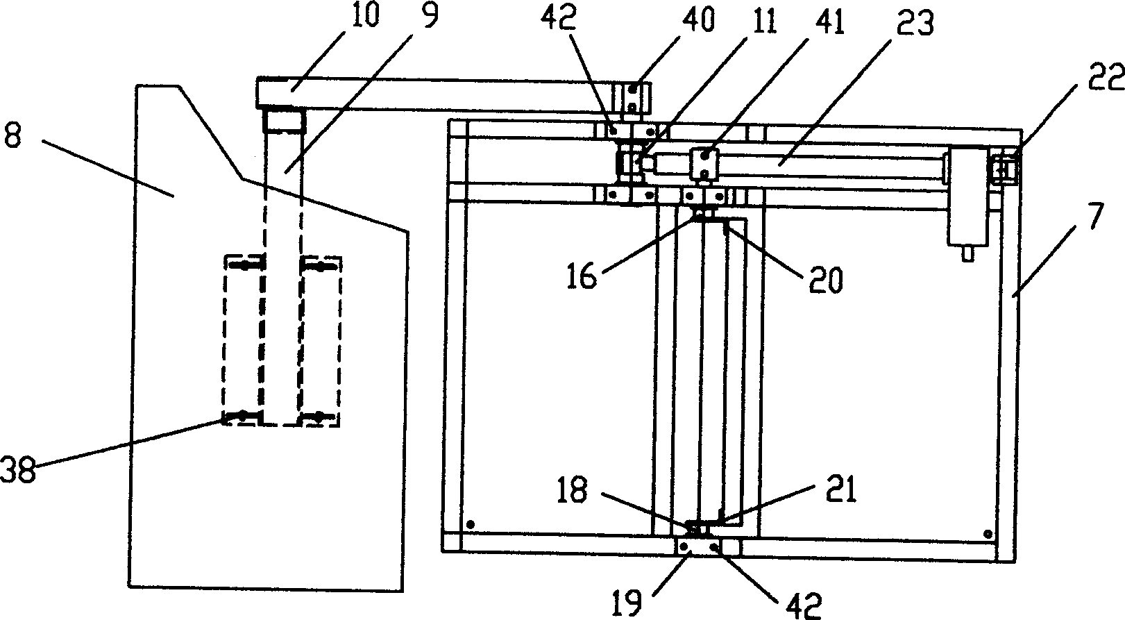 Computer desk and chair with turnable desk plate and chair back synchronously