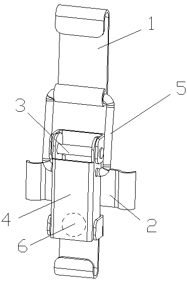 Novel bag cage connection assembly and use method thereof