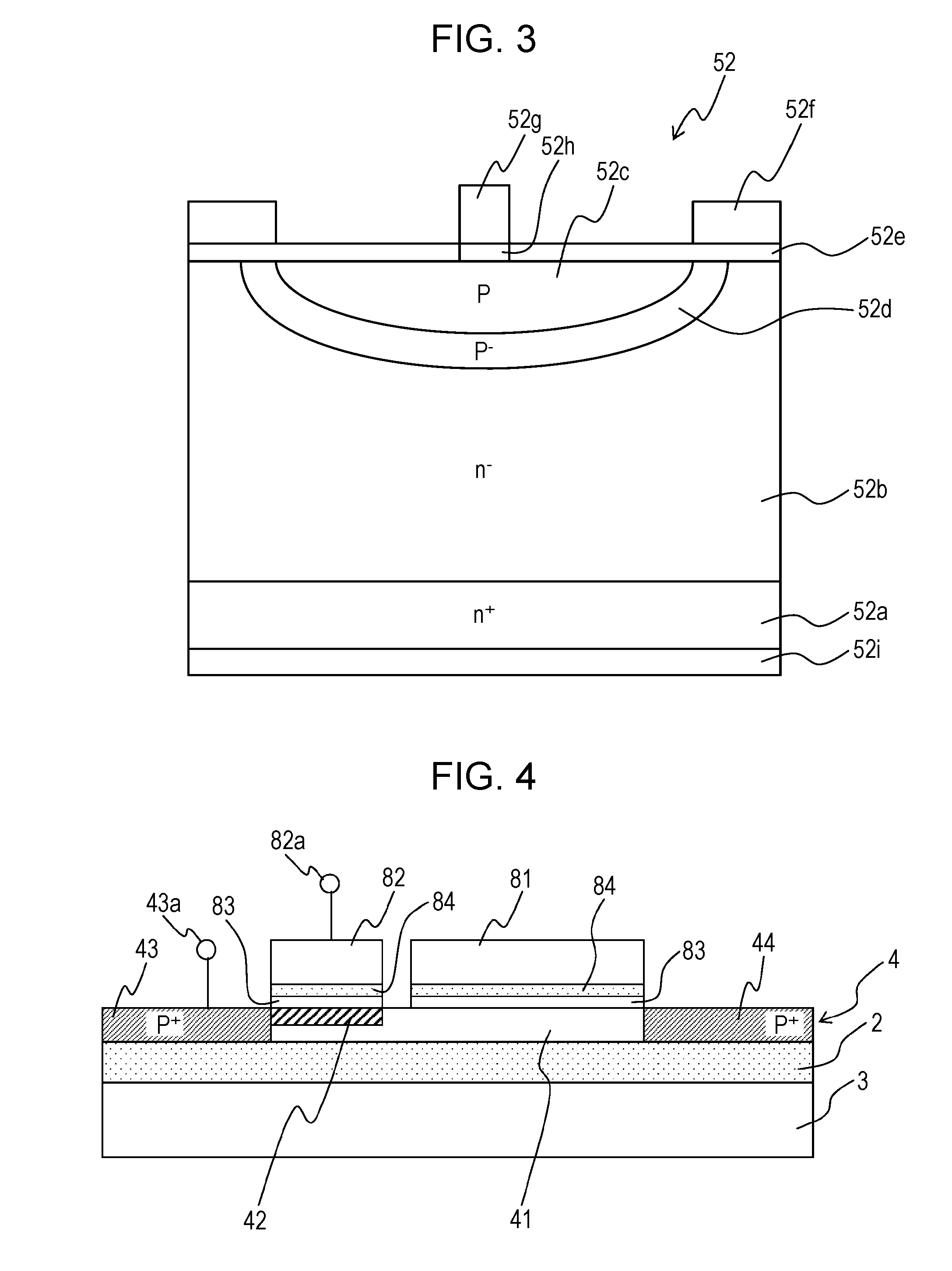 Semiconductor device for radiation detection