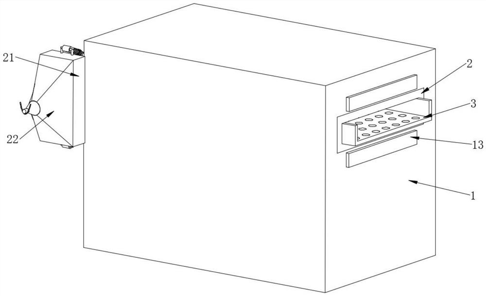 Wheat dedusting and filtering device