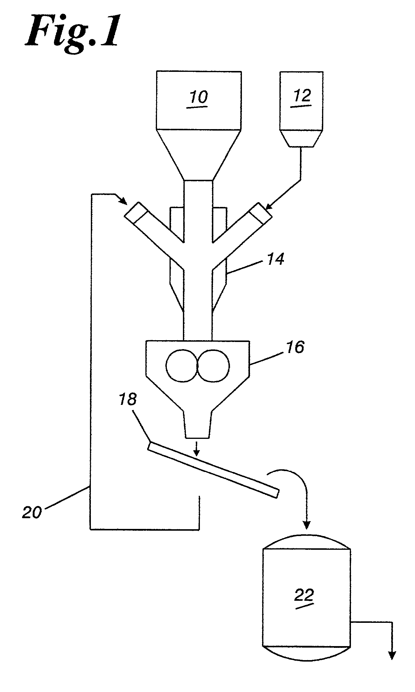 Method of producing a metallized briquette