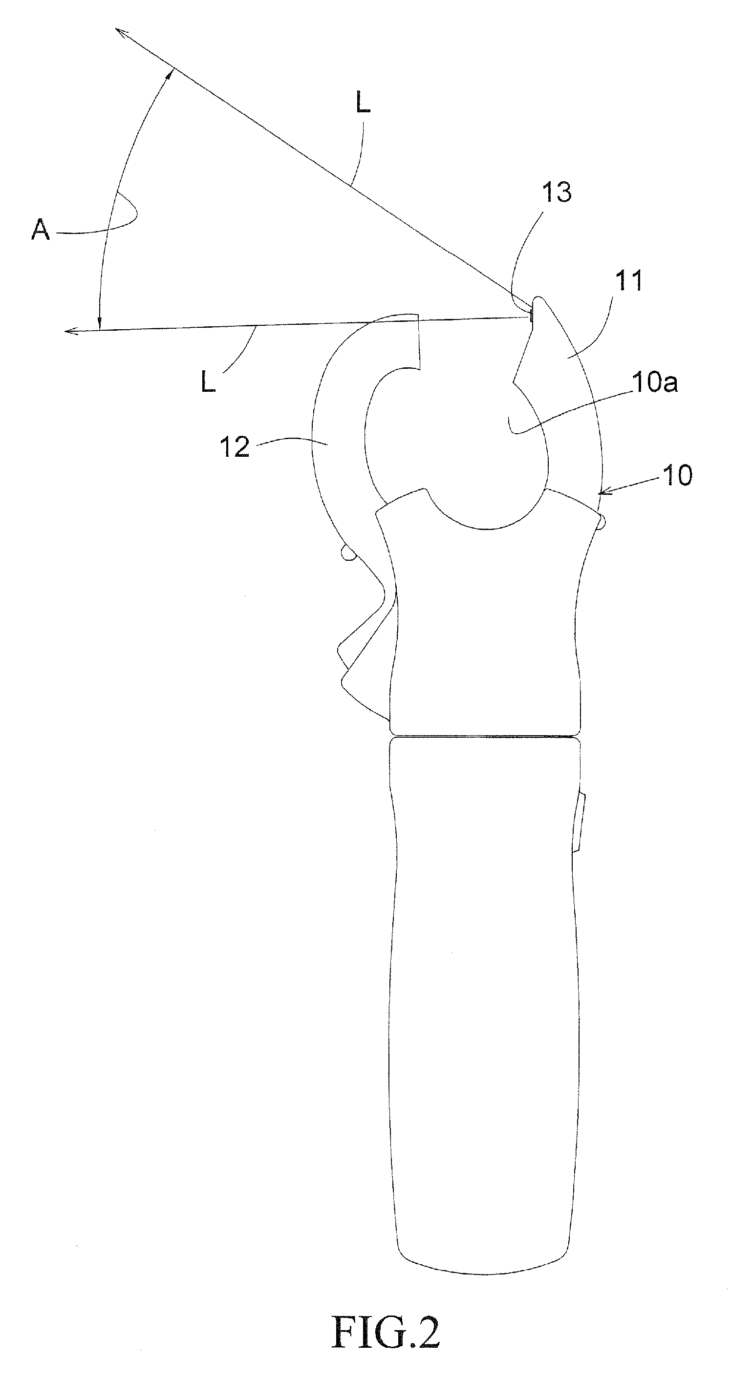 Hook meter with improved illumination