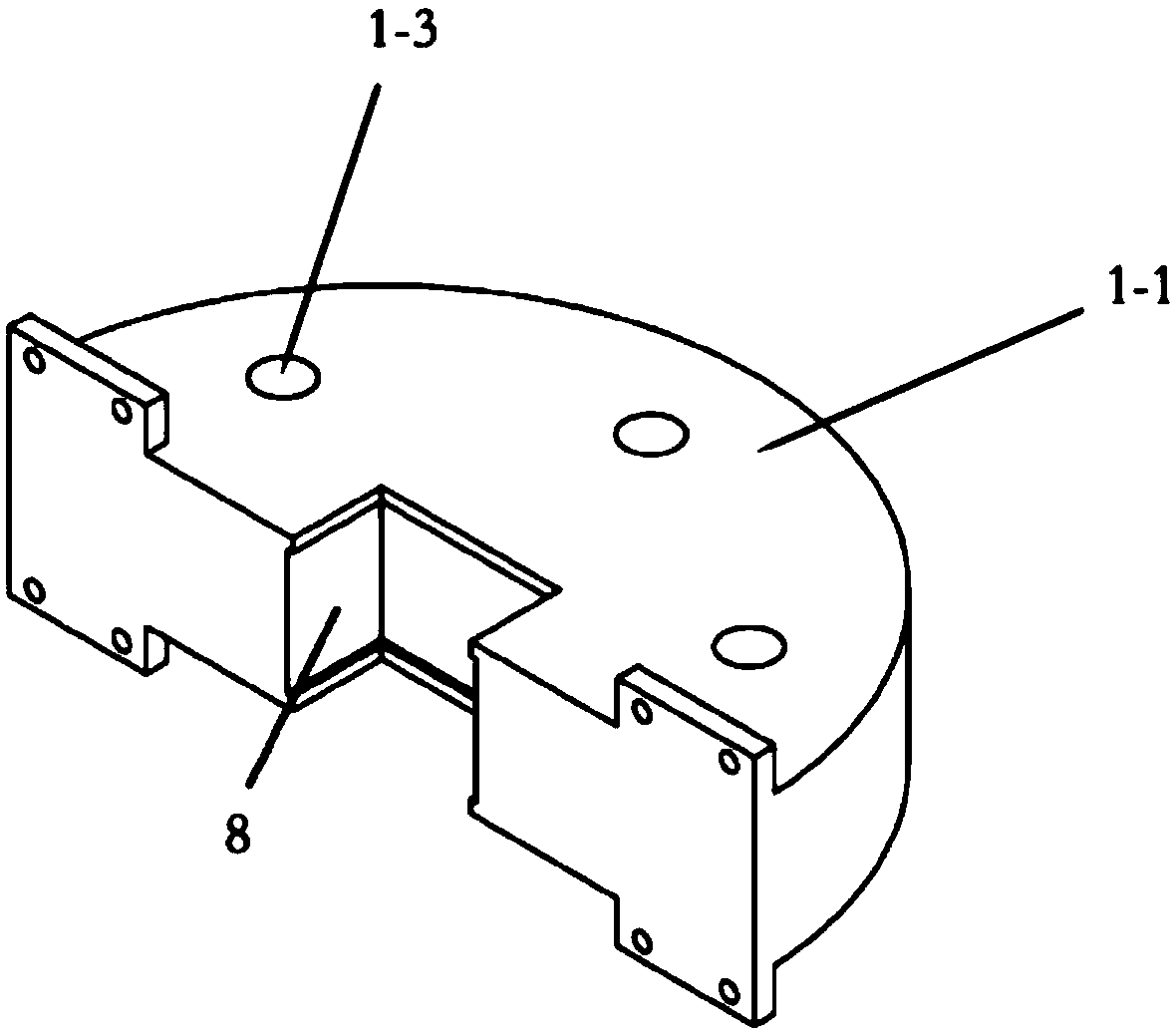 A magneto-rheological elastomer thrust bearing base dynamic vibration absorber and its application method