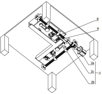 A split-type bearing bush workpiece arc detection equipment after bending