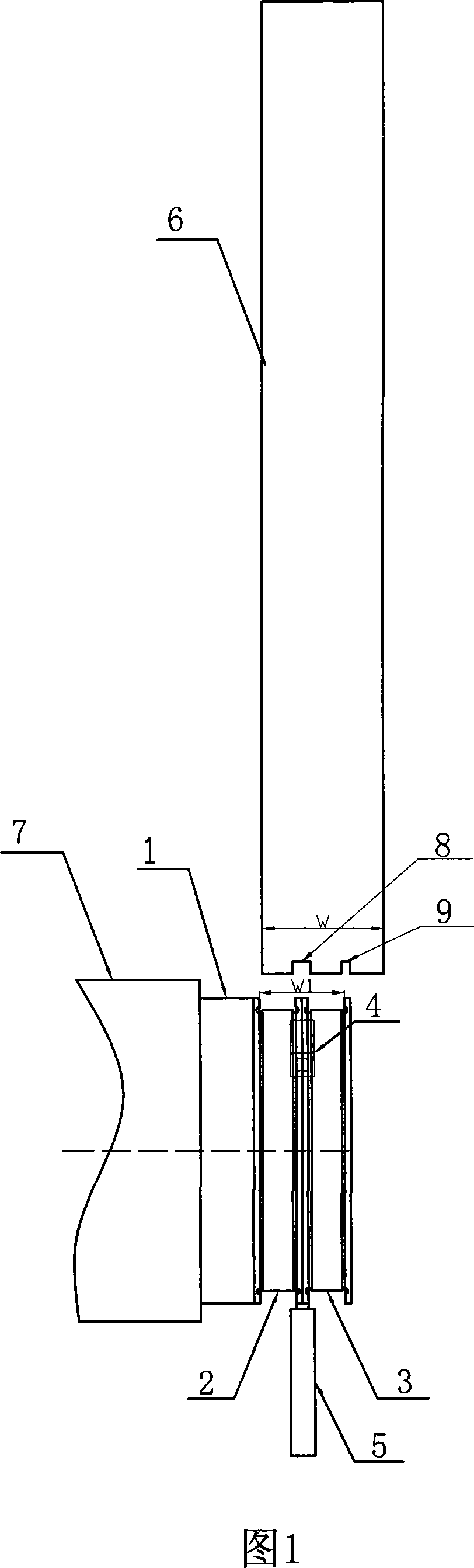 Method for processing two column internal ball tracks by one grinding