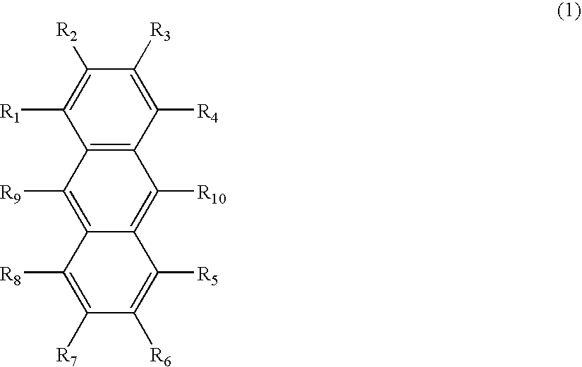 Anthracene derivative and organic electroluminescence device using the same