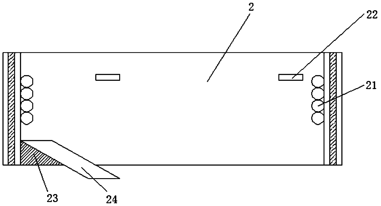 Energy-saving and environment-friendly vertical particle material drying device