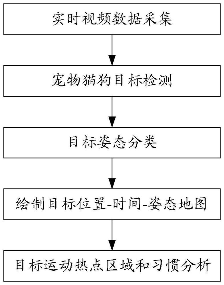 Pet behavior detection method and device, electronic equipment and storage medium