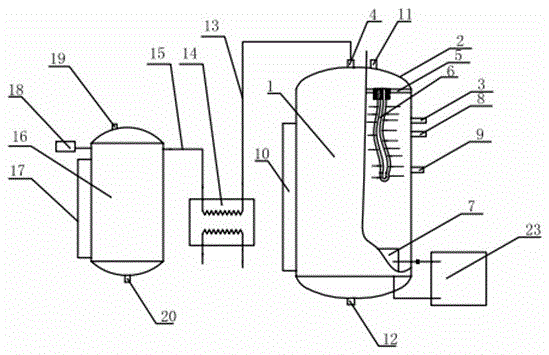 A kind of base wine of dual-flavor liquor upgraded by membrane distillation and membrane distillation method thereof